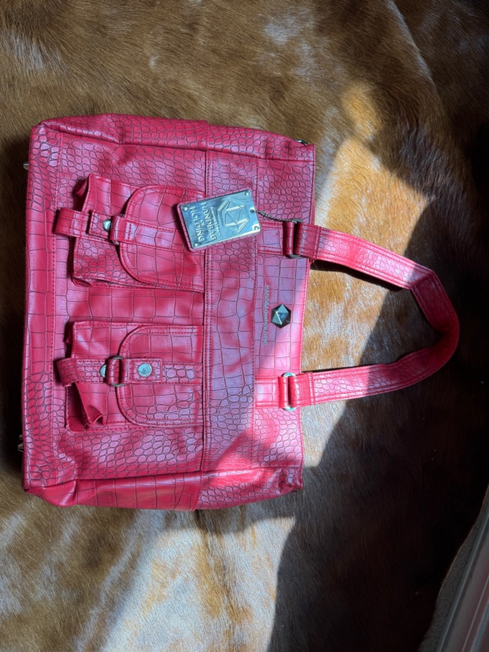 Discontinued Handbag of Holding 2016 Red Dragonscale 2016- ultra rare